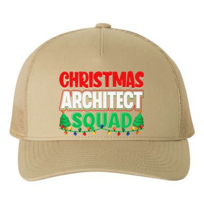 Architect Xmas Lights Tree Architectural Engineer Christmas Yupoong Adult 5-Panel Trucker Hat