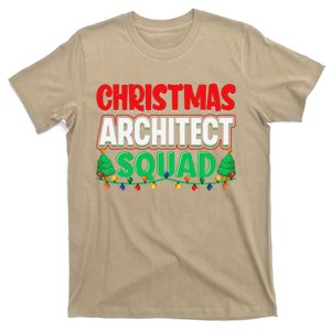 Architect Xmas Lights Tree Architectural Engineer Christmas T-Shirt