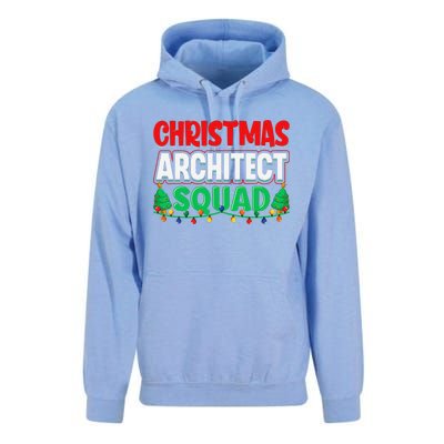 Architect Xmas Lights Tree Architectural Engineer Christmas Unisex Surf Hoodie