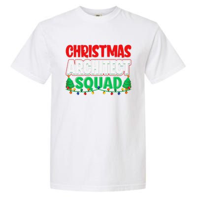 Architect Xmas Lights Tree Architectural Engineer Christmas Garment-Dyed Heavyweight T-Shirt