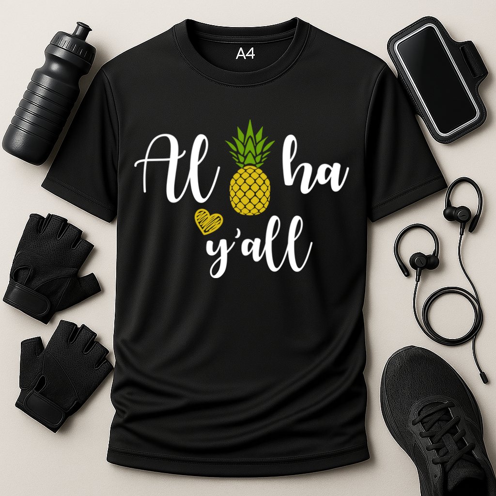 Aloha Y'all Performance Shirt