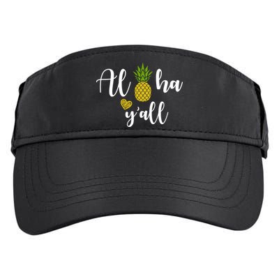 Aloha Y'all Adult Drive Performance Visor