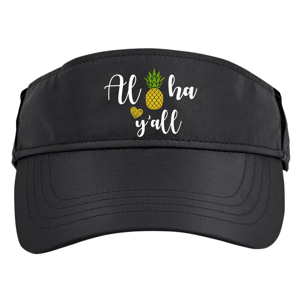 Aloha Y'all Adult Drive Performance Visor