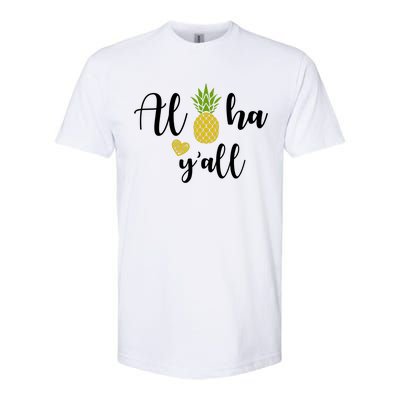 Aloha Y'all Softstyle® CVC T-Shirt