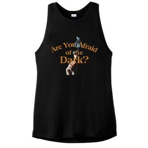 Are You Afraid Of Dark Quotes Ladies PosiCharge Tri-Blend Wicking Tank