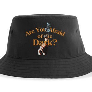 Are You Afraid Of Dark Quotes Sustainable Bucket Hat