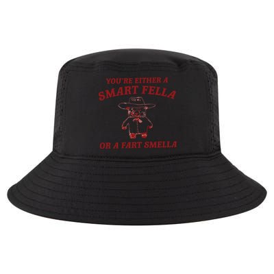 Are You A Smart Fella Or Fart Smella Cool Comfort Performance Bucket Hat