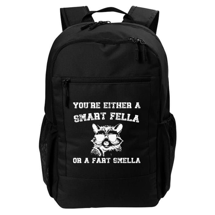 Are You A Smart Fella Or Fart Smella Retro Cartoon Backpack