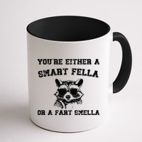 Are You A Smart Fella Or Fart Smella Retro Cartoon Mug