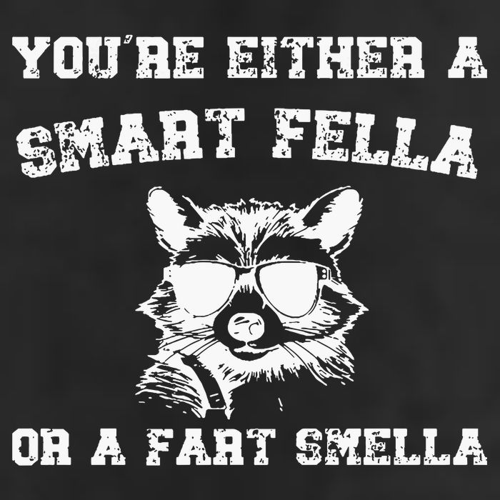 Are You A Smart Fella Or Fart Smella Retro Cartoon Beanie