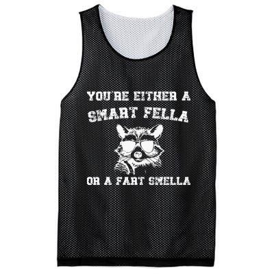Are You A Smart Fella Or Fart Smella Retro Cartoon Mesh Reversible Basketball Jersey Tank