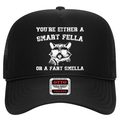 Are You A Smart Fella Or Fart Smella Retro Cartoon Hat