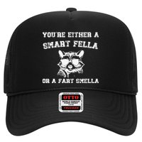 Are You A Smart Fella Or Fart Smella Retro Cartoon Hat
