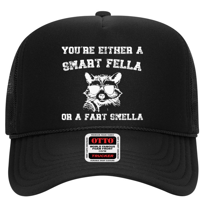 Are You A Smart Fella Or Fart Smella Retro Cartoon Hat