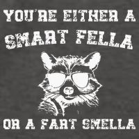 Are You A Smart Fella Or Fart Smella Retro Cartoon Vector Backpack