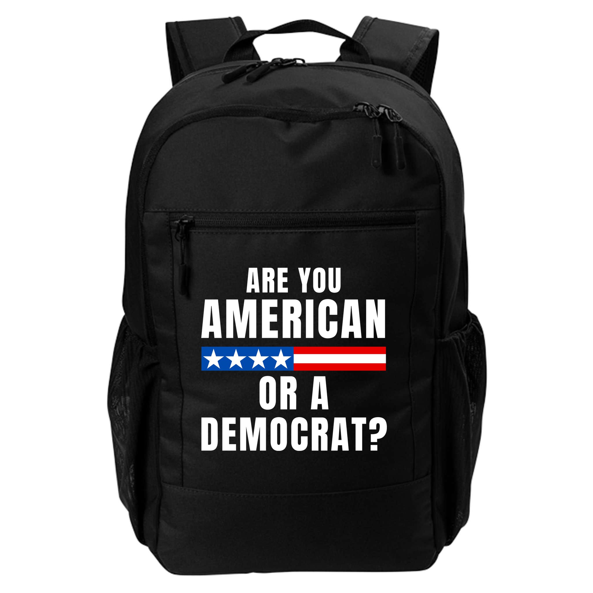 Are You American Or Democrat? Backpack