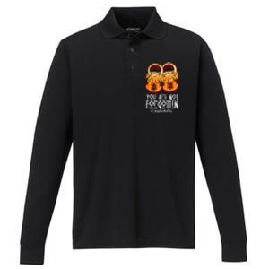 American You Are Not Forgotten Native Gift Performance Long Sleeve Polo