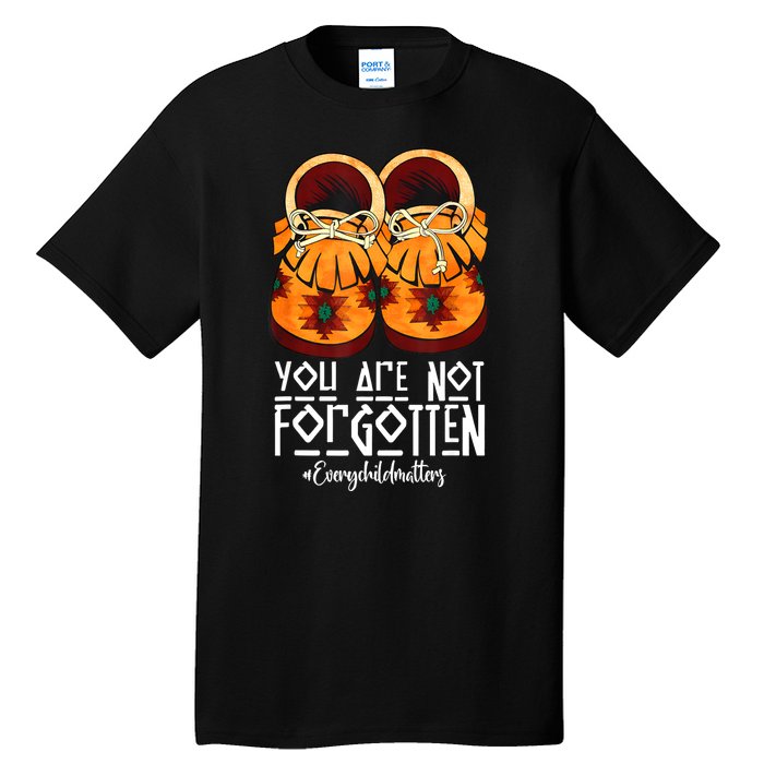 American You Are Not Forgotten Native Gift Tall T-Shirt