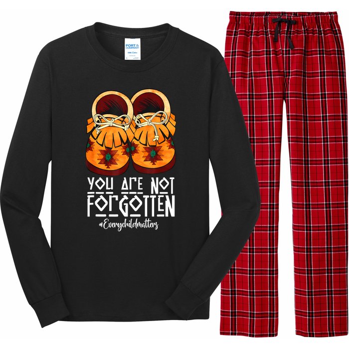 American You Are Not Forgotten Native Gift Long Sleeve Pajama Set