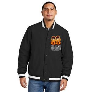 American You Are Not Forgotten Native Gift Insulated Varsity Jacket