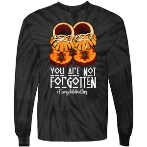 American You Are Not Forgotten Native Gift Tie-Dye Long Sleeve Shirt