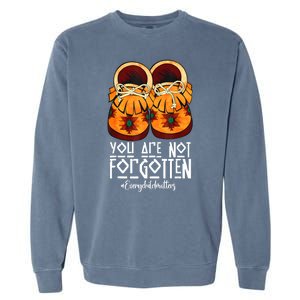 American You Are Not Forgotten Native Gift Garment-Dyed Sweatshirt