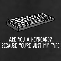 Are You A Keyboard Because You're Just My Type Funny Tumbler