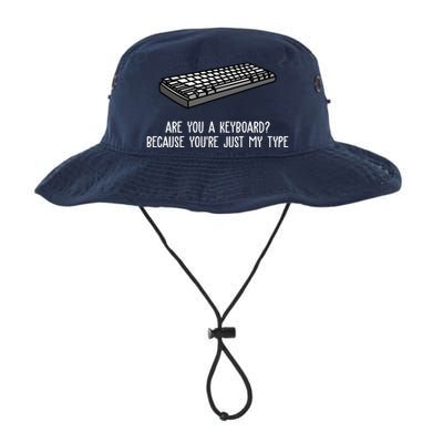 Are You A Keyboard Because You're Just My Type Funny Legacy Cool Fit Booney Bucket Hat