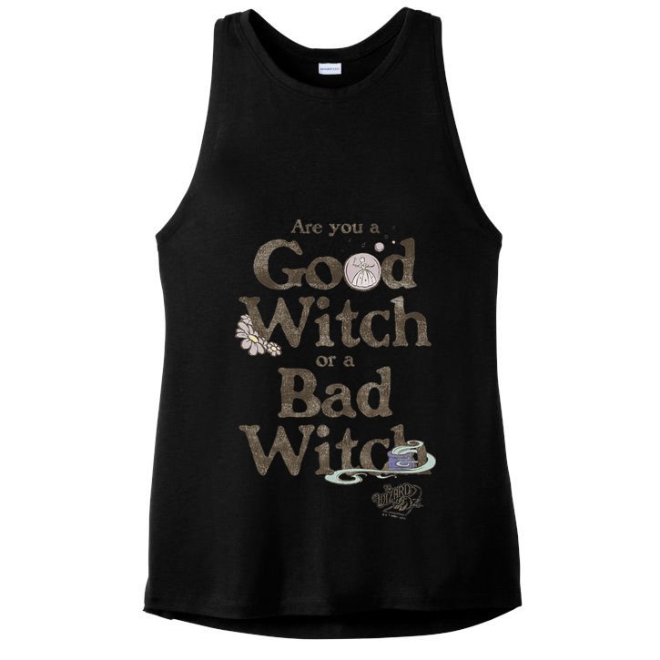 Are You A Good Witch Or Bad Witch Ladies PosiCharge Tri-Blend Wicking Tank