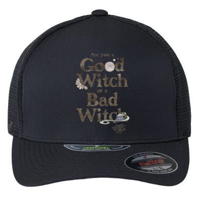 Are You A Good Witch Or Bad Witch Flexfit Unipanel Trucker Cap