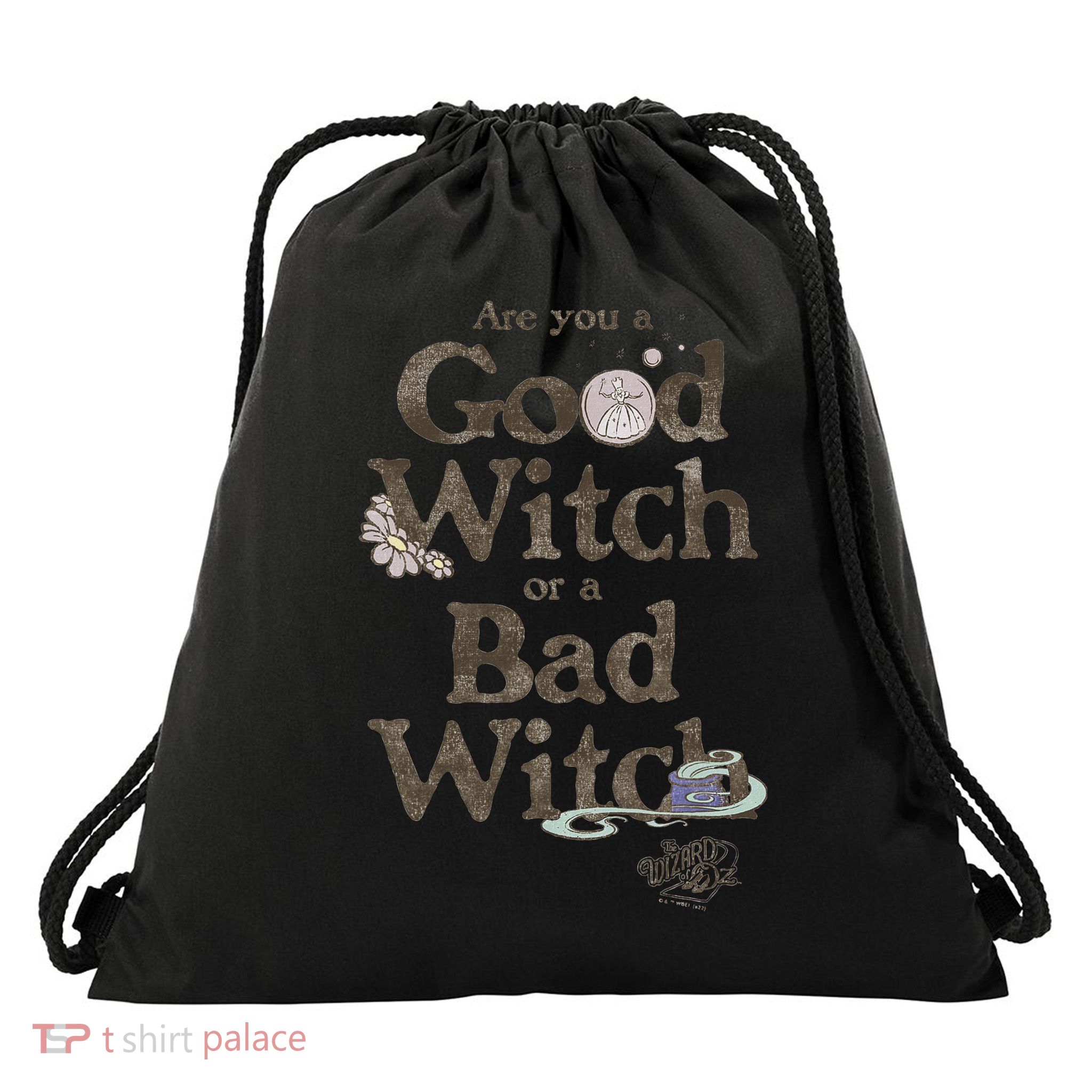 Are You A Good Witch Or Bad Witch Drawstring Bag