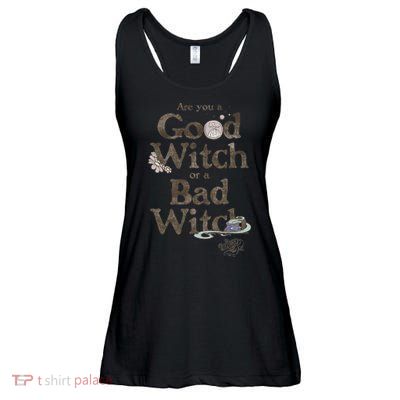 Are You A Good Witch Or Bad Witch Ladies Essential Flowy Tank