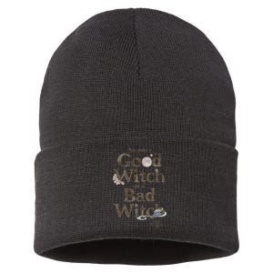 Are You A Good Witch Or Bad Witch Sustainable Knit Beanie