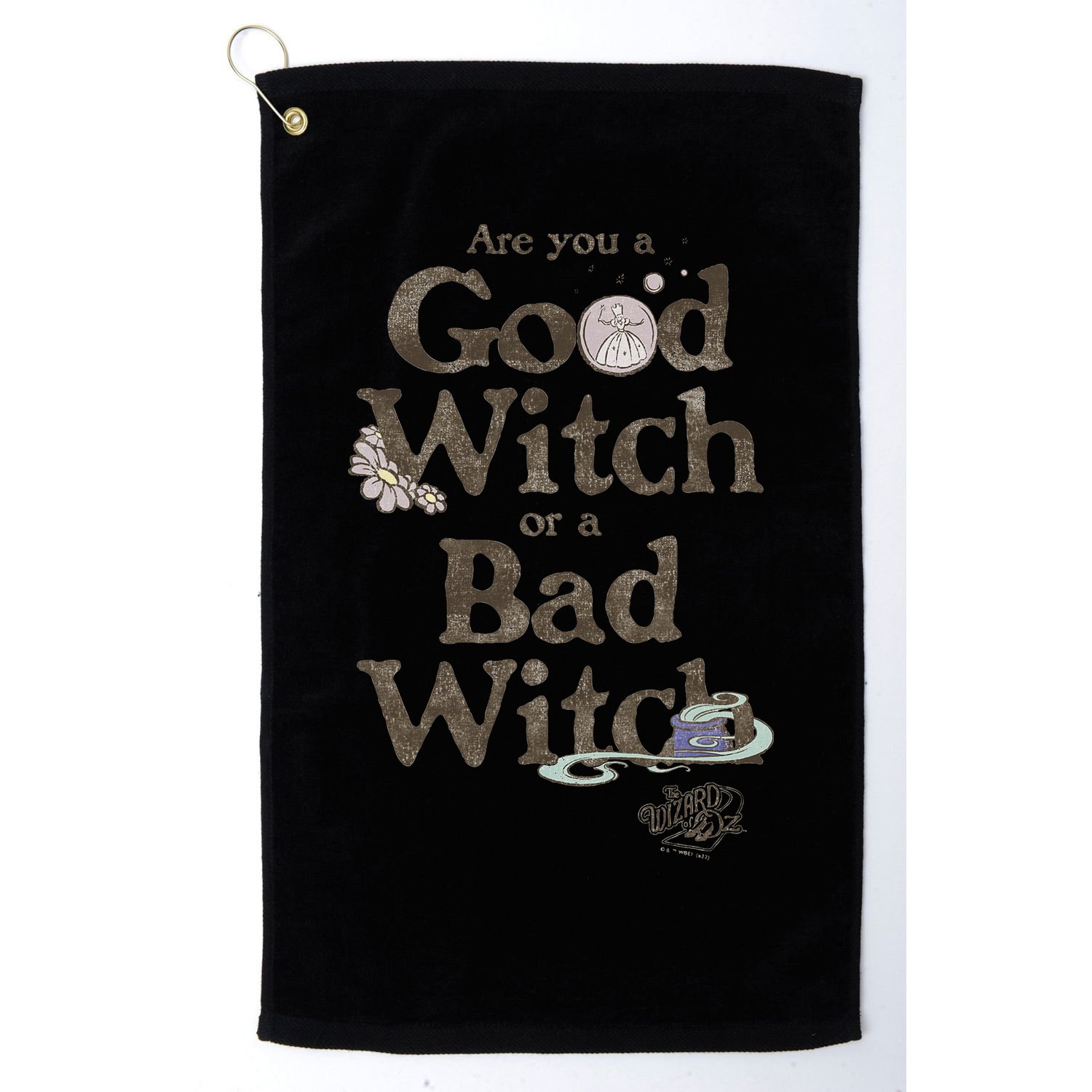 Are You A Good Witch Or Bad Witch Golf Towel
