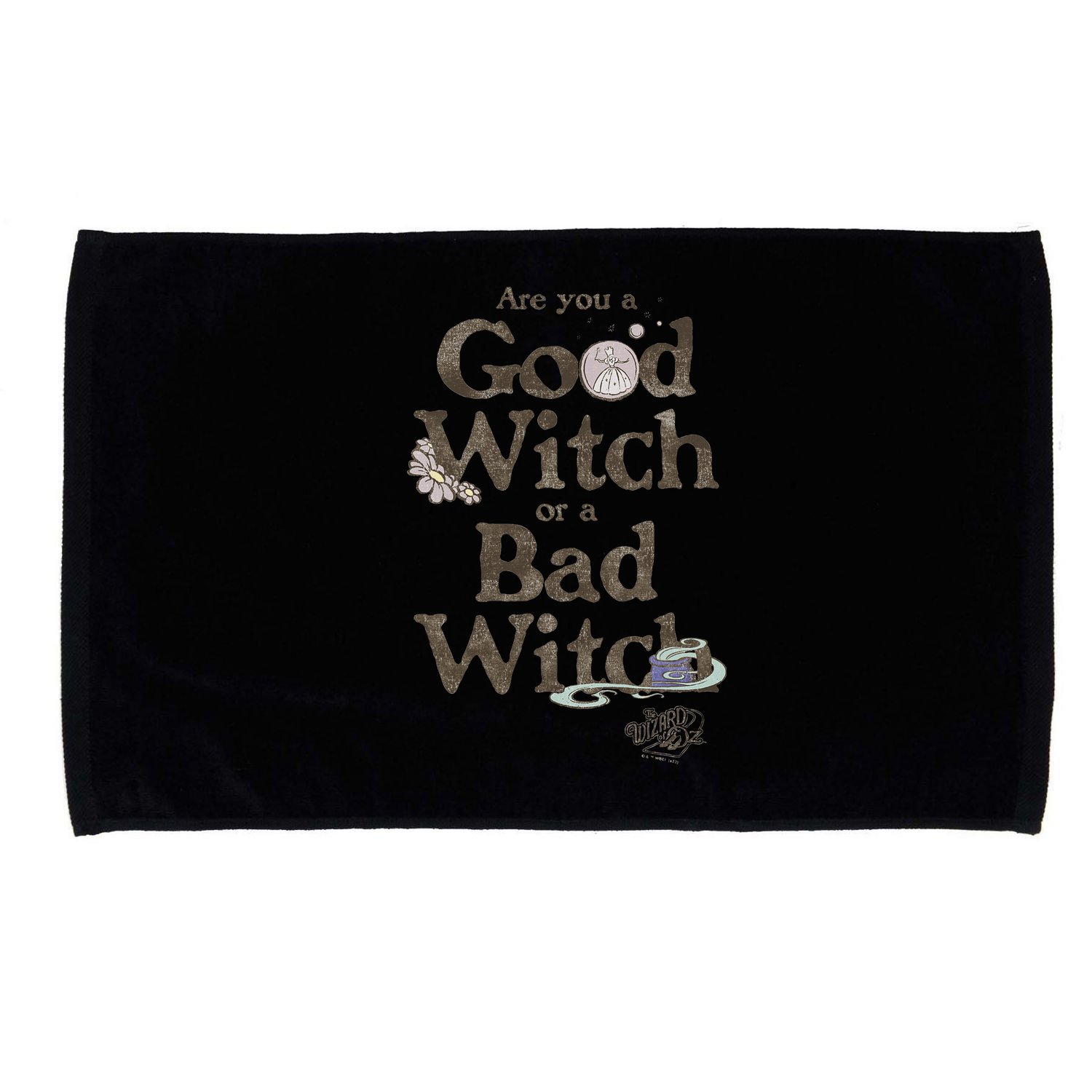 Are You A Good Witch Or Bad Witch Microfiber Hand Towel