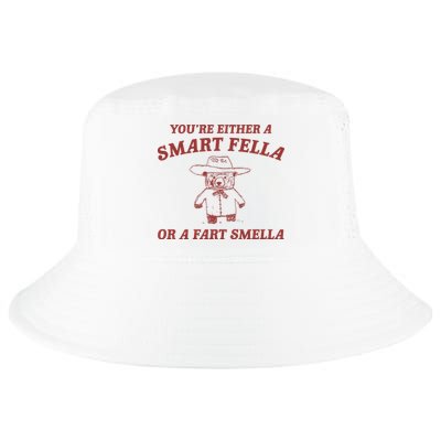 Are You A Smart Fella Or Fart Smella Cool Comfort Performance Bucket Hat