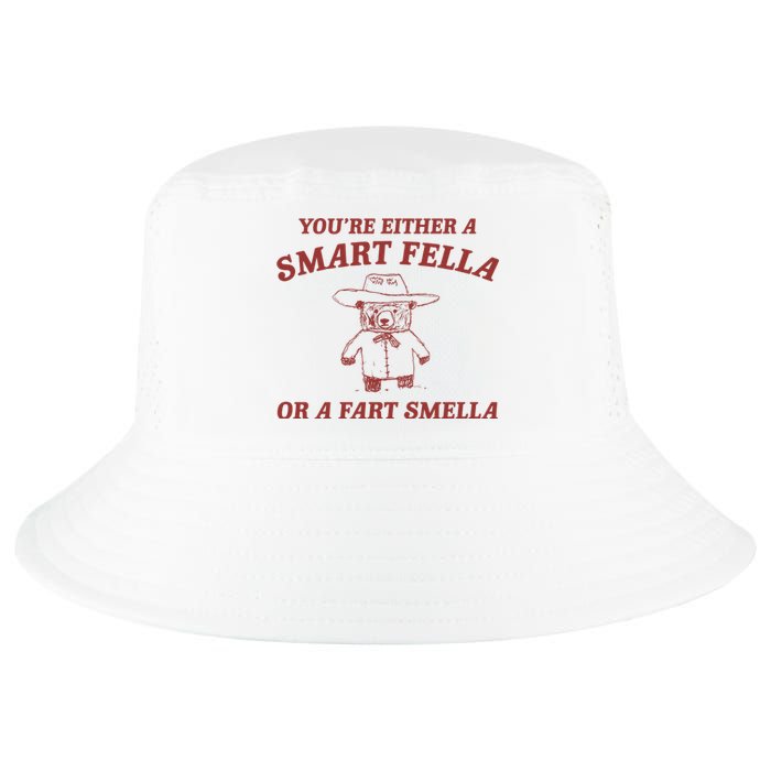 Are You A Smart Fella Or Fart Smella Cool Comfort Performance Bucket Hat