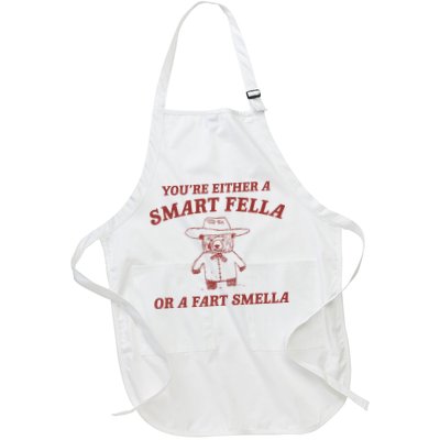 Are You A Smart Fella Or Fart Smella Apron