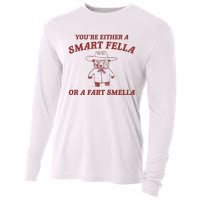 Are You A Smart Fella Or Fart Smella Cooling Performance Long Sleeve Crew