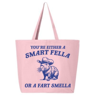 Are You A Smart Fella Or Fart Smella Vintage Style 25L Jumbo Tote
