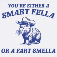Are You A Smart Fella Or Fart Smella Vintage Style Mug