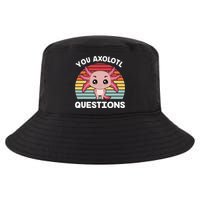 Axolotl - You Axolotl Questions - You Ask A Lot Of Questions Cool Comfort Performance Bucket Hat