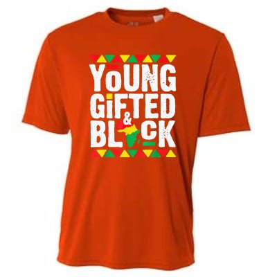 African Young Black Dashiki Pride History Month Cooling Performance Crew T-Shirt