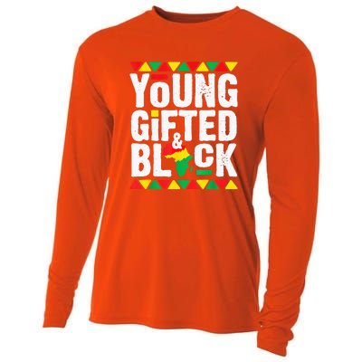 African Young Black Dashiki Pride History Month Cooling Performance Long Sleeve Crew