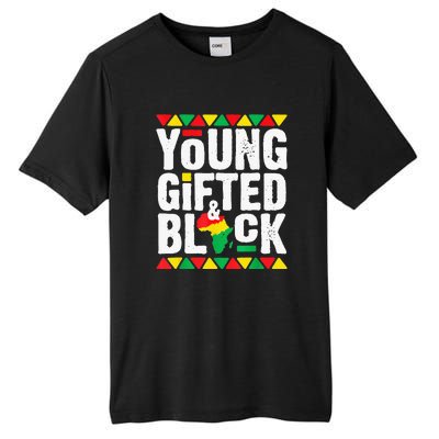 African Young Black Dashiki Pride History Month Tall Fusion ChromaSoft Performance T-Shirt