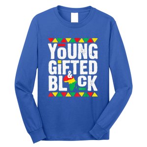 African Young Black Dashiki Pride History Month Long Sleeve Shirt