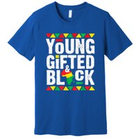 African Young Black Dashiki Pride History Month Premium T-Shirt