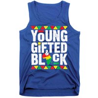 African Young Black Dashiki Pride History Month Tank Top