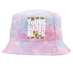 African Young Black Dashiki Pride History Month Tie-Dyed Bucket Hat