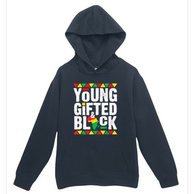 African Young Black Dashiki Pride History Month Urban Pullover Hoodie